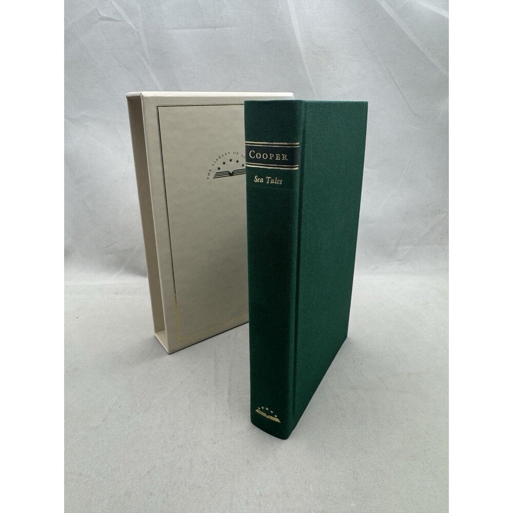 James Fenimore Cooper Sea Tales Library Of America Hardback Slipcase